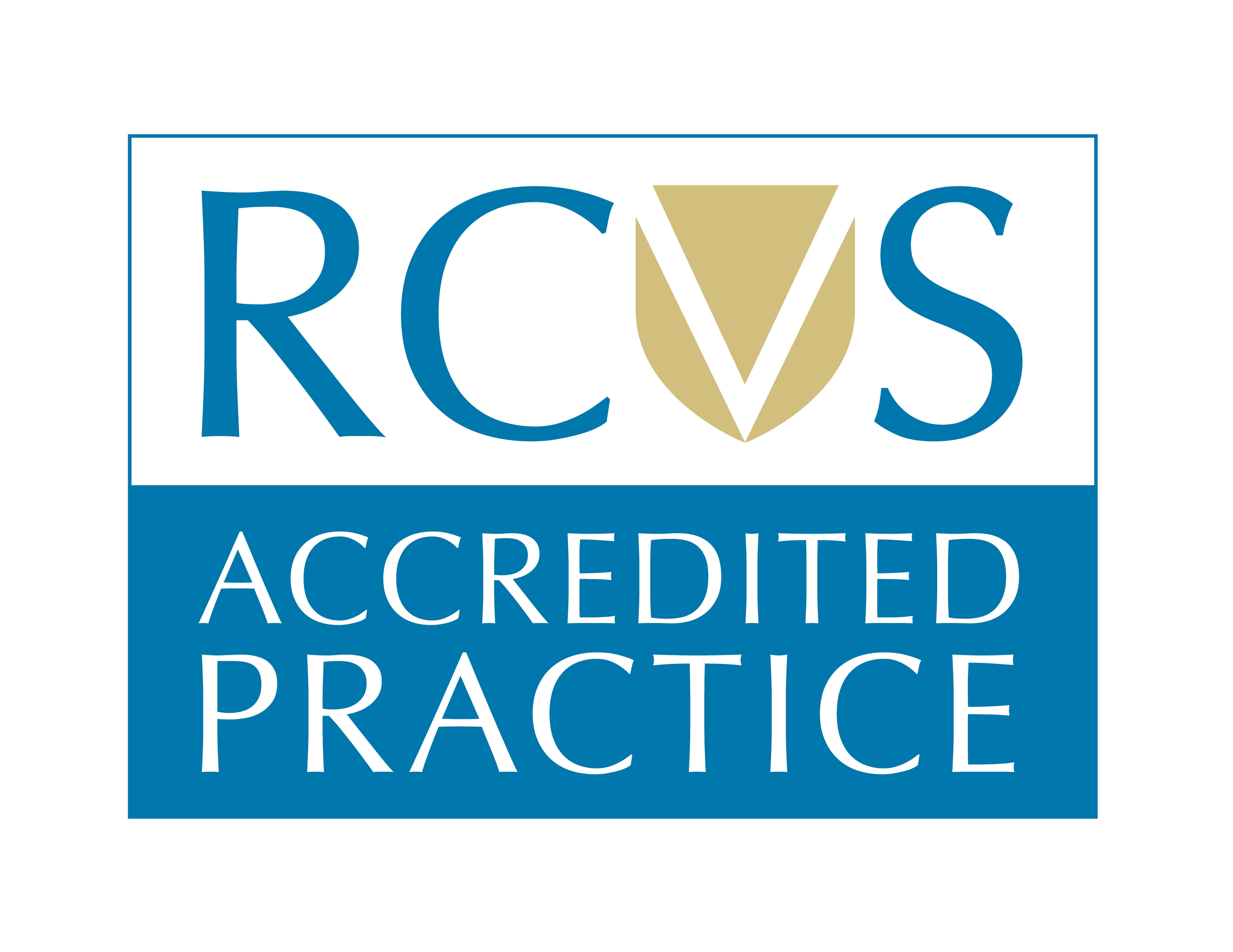 RCVS Accredited Practice logo
